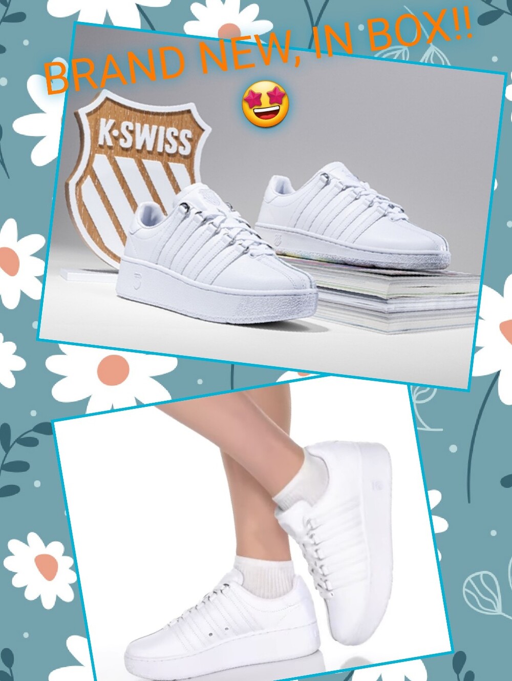 NWT K-SWISS platform sneakers Women's 9.5 NEW